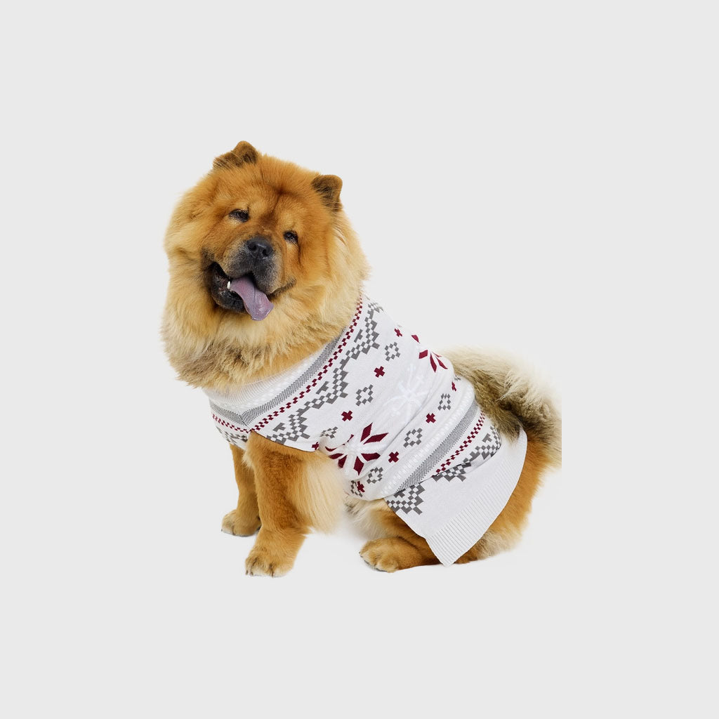 Fancy Hunde-Weihnachtspullover